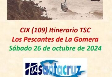 «Los Pescantes de La Gomera», sábado 26 de octubre de 2024.